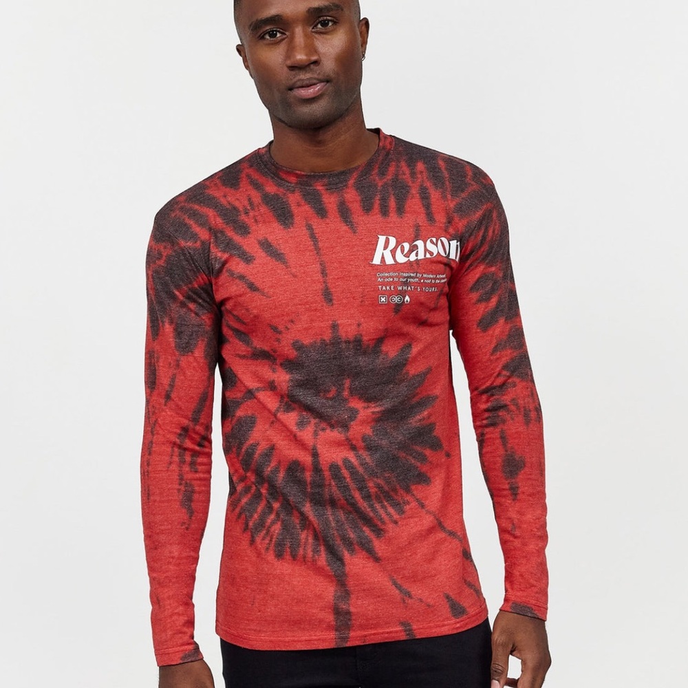 Reason Tie Dye Logo Tee- Size XL
